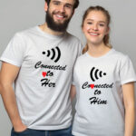 Connected-To-Her-Him-Couple-T-Shirt