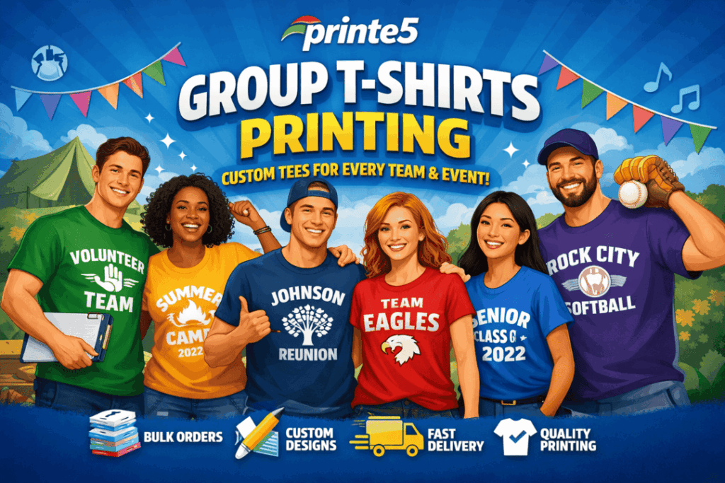 Group T-Shirts Printing
