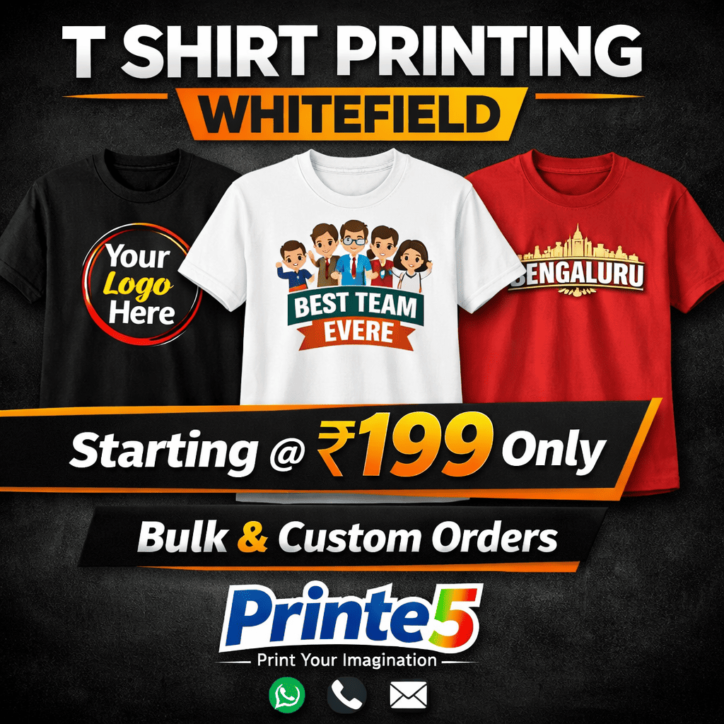 T-Shirt Printing-Whitefield